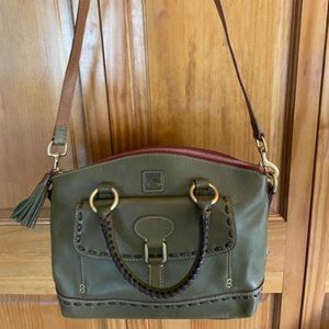 Dooney & Bourke Florentine Leather Pocket Satchel